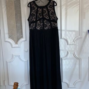 Lace Bodice Formal Dress